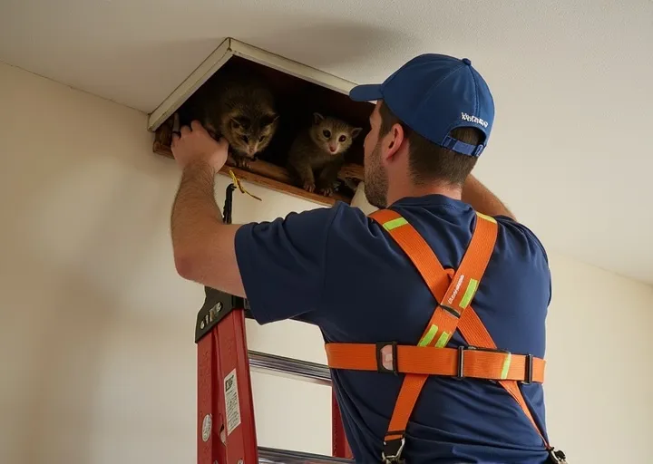 Safe Roof Cavity Access Little Mountain